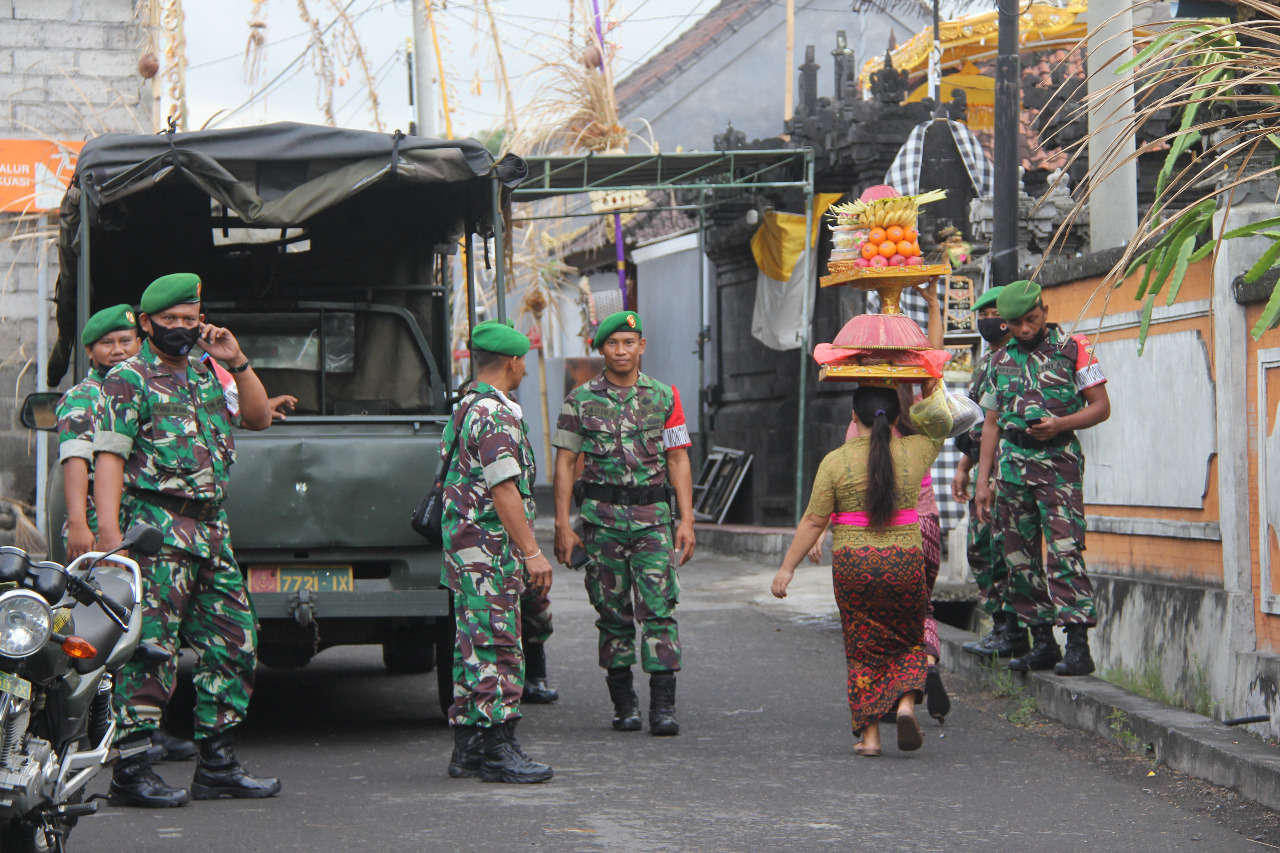 Pertajam Kepekaan Akan Situasi Wilayah, Kodim Klungkung Gelar Patroli