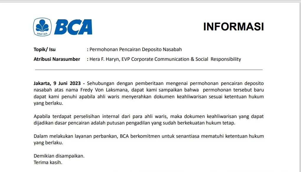 BCA